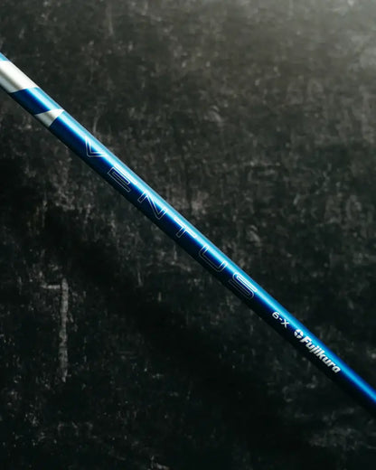FUJIKURA 2024 VENTUS BLUE driver shaft featuring VeloCore+ technology for enhanced performance.