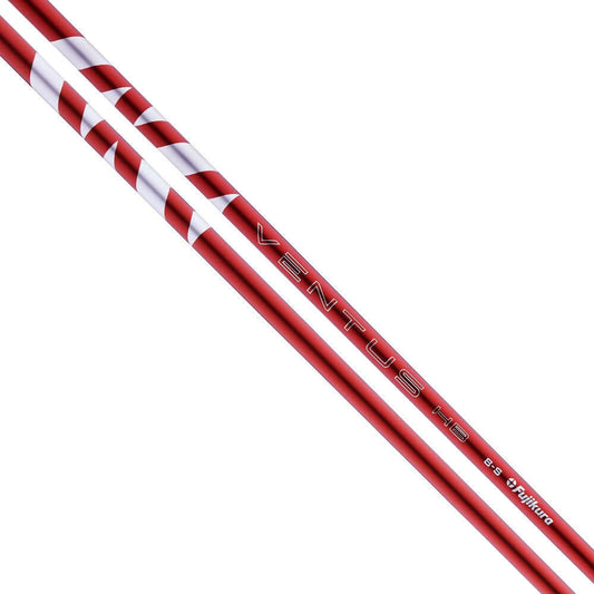 Fujikura VENTUS Red Hybrid Shaft, featuring VeloCore+ Technology for improved accuracy and distance.