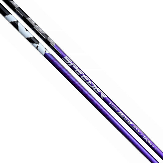 FUJIKURA SPEEDER NX VIOLET driver shafts showcasing the vibrant purple design and advanced DHX technology.