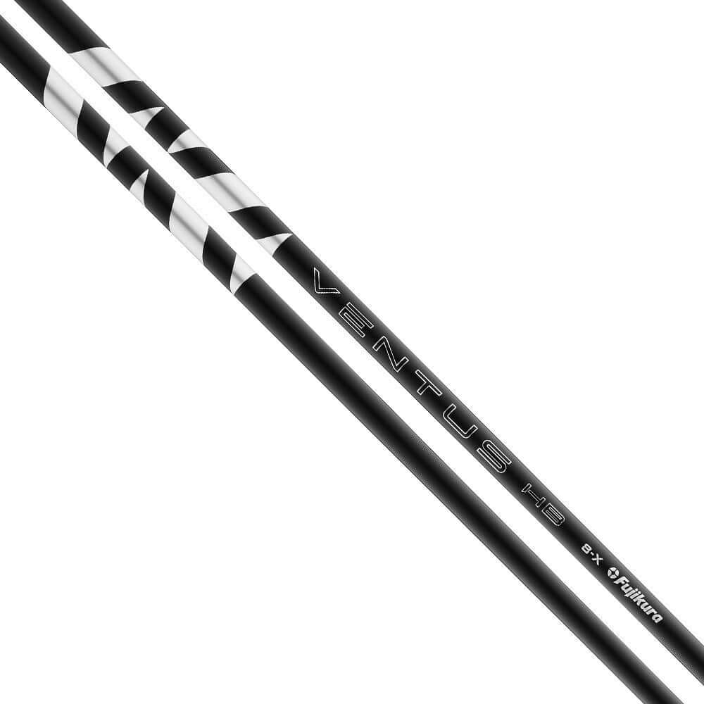 FUJIKURA VENTUS BLACK hybrid golf shaft featuring VeloCore+ Technology for enhanced performance and accuracy.