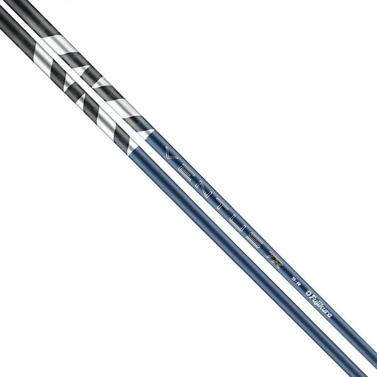FUJIKURA 2026 VENTUS TR BLUE WOOD SHAFT showcasing upgraded VeloCore+ Technology for enhanced performance.