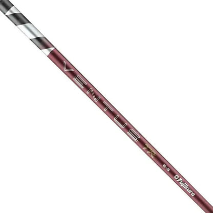 FUJIKURA 2026 VENTUS TR RED WOOD SHAFT featuring upgraded VeloCore+ Technology and sleek design.
