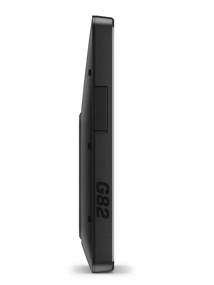 Garmin Approach® G82 GPS & Launch Monitor side view showcasing its sleek design and features.