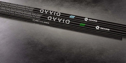 OVVIO Green Seamless Wood Shafts by GEARS showcasing advanced design and performance capabilities.