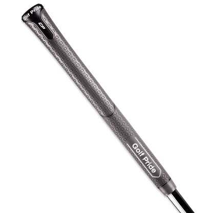 Golf Pride CP Series grip highlighting soft rubber and Plus4 Technology for enhanced comfort and performance.