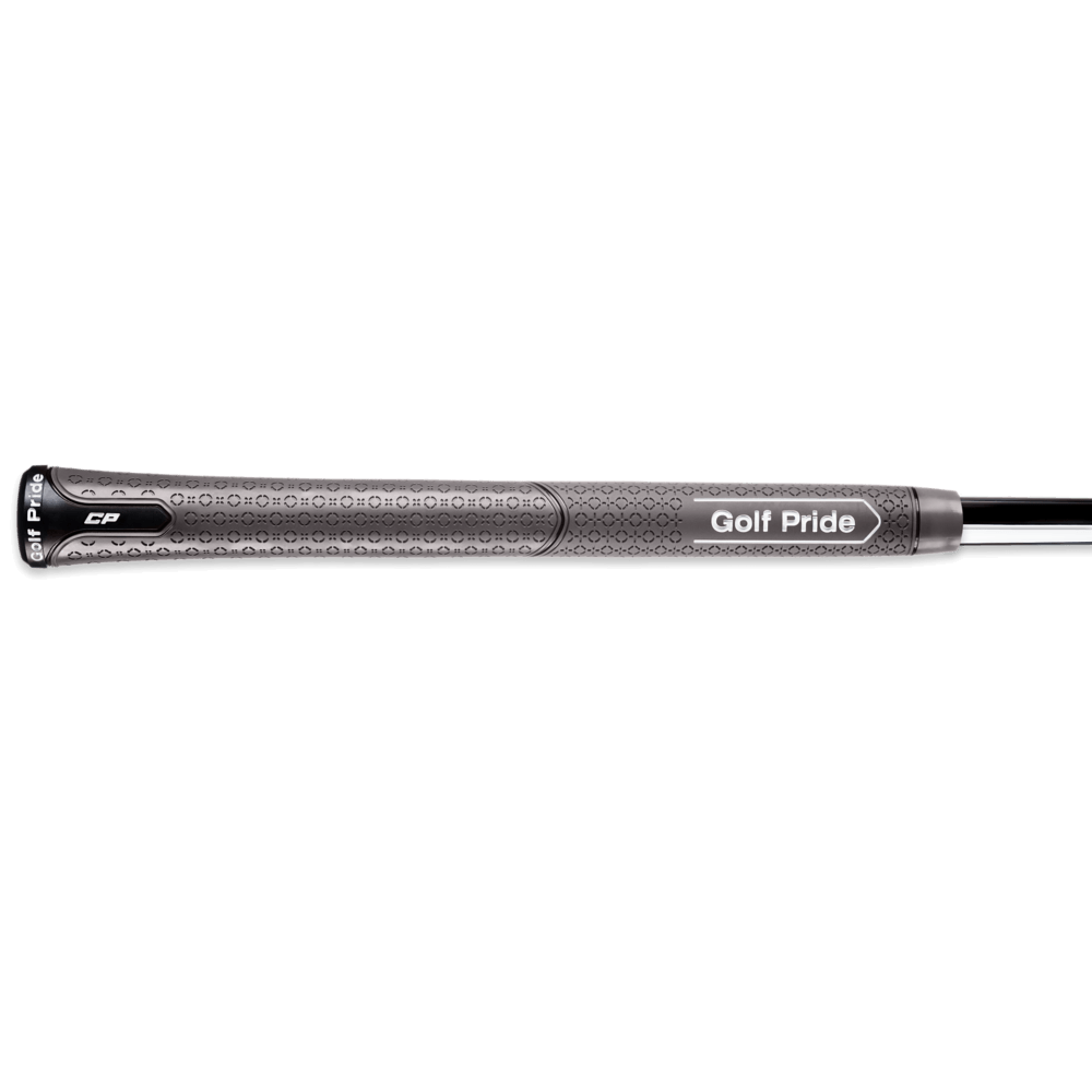 Golf Pride CP Series grip showcasing modern technology and comfort features for improved performance.