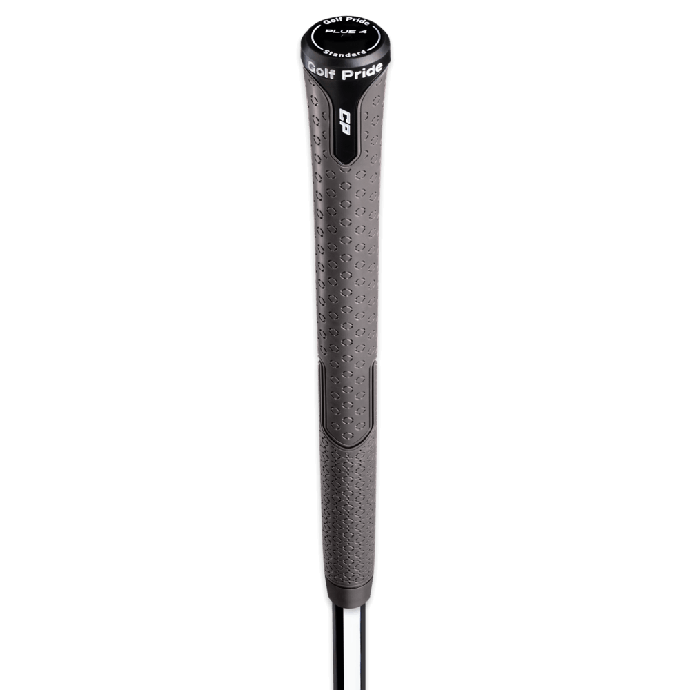 Golf Pride CP Series grip featuring ultra-soft rubber and Plus4 Technology for optimal comfort and performance.
