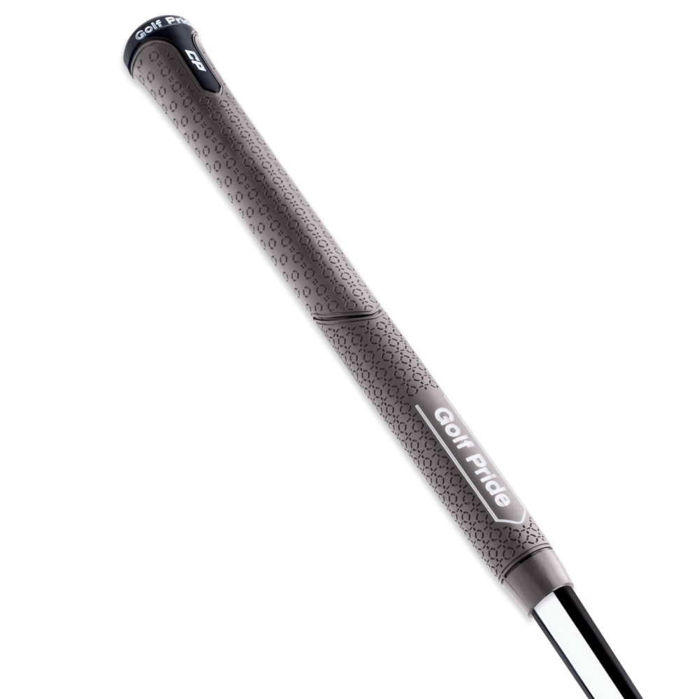 Golf Pride CP Series golf grip featuring soft rubber and Plus4 Technology for enhanced comfort and performance.