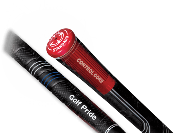 Golf Pride CP2 Pro grip showcasing Control Core technology for improved comfort and performance in golf.