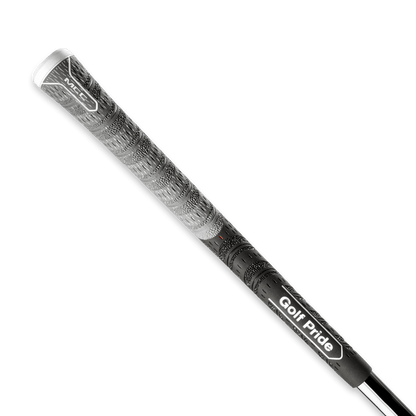 Golf Pride MCC ALIGN MAX hybrid golf grip showcasing raised ridge technology for performance and control.