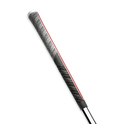 Golf Pride MCC ALIGN MAX grip showcasing raised ridge technology for enhanced performance and comfort in all conditions.
