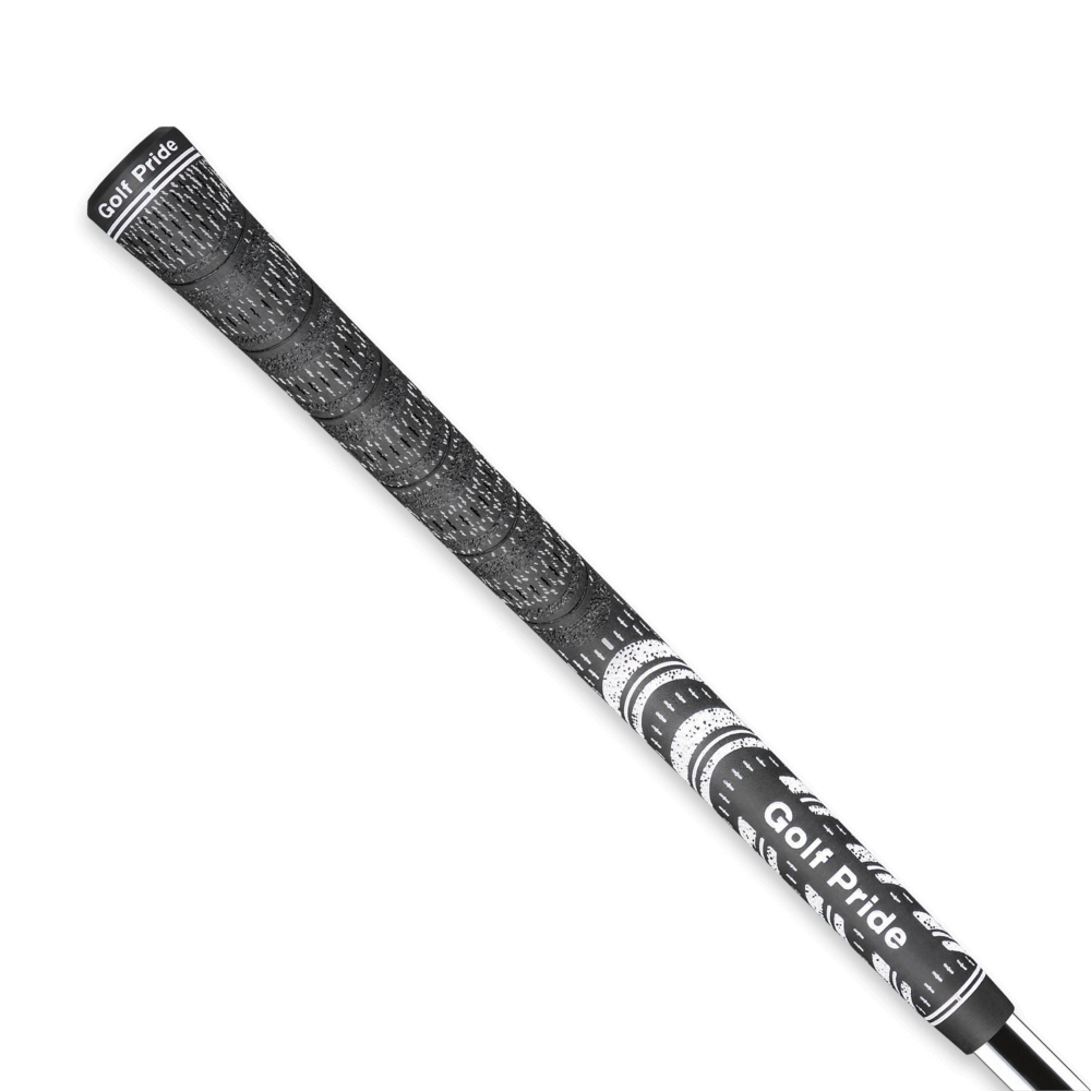 Golf Pride MCC Grip showcasing the dual-traction design, ideal for all weather conditions.