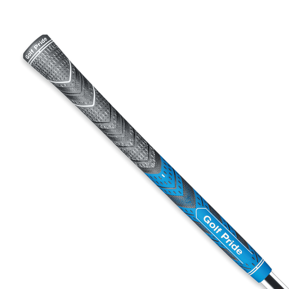 Golf Pride MCC Plus4 Grip showcasing its hybrid design and textured surface for enhanced performance.