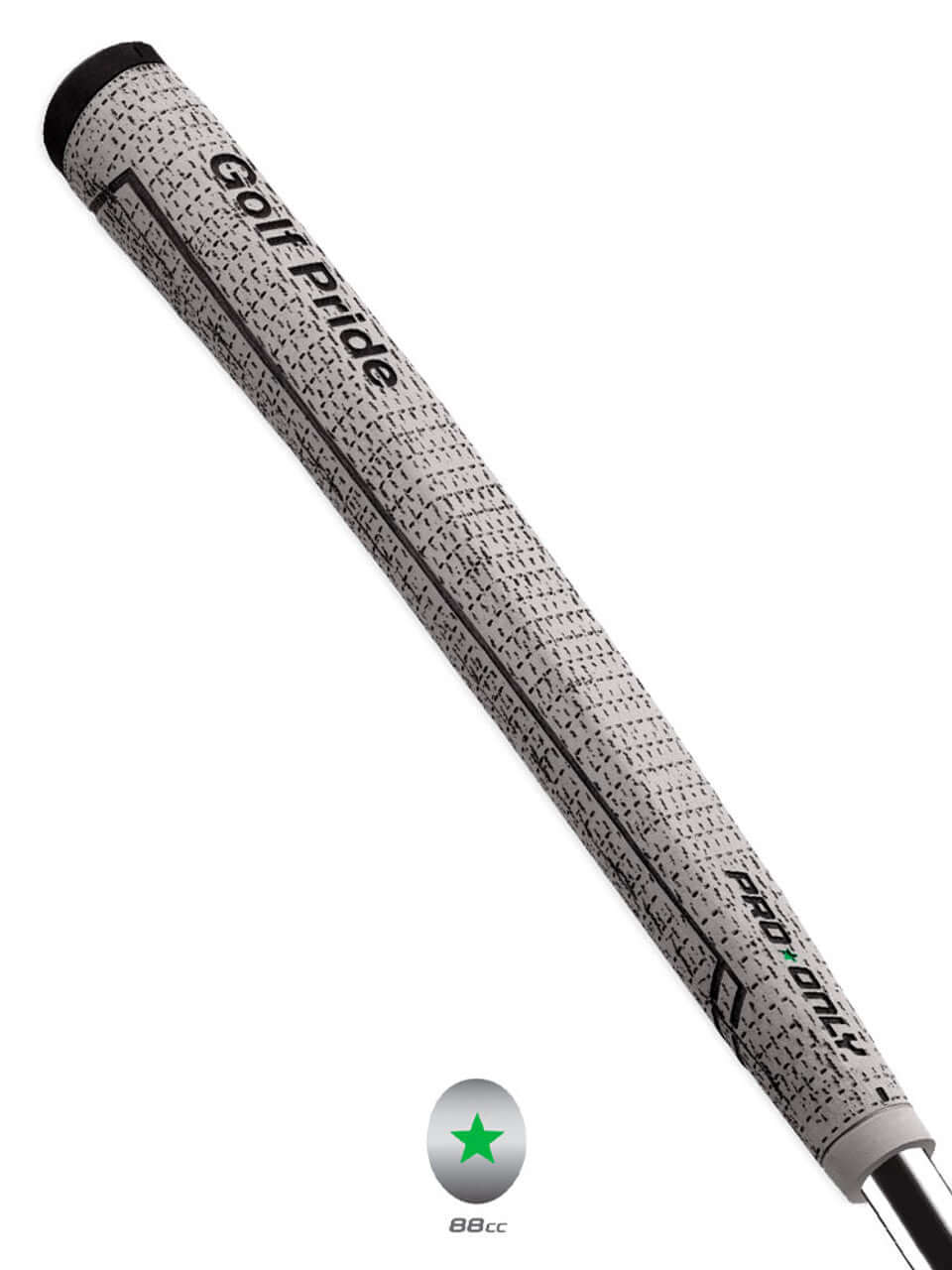 Golf Pride Pro Only Cord putter grip showcasing brushed cotton cord for precision control and responsive feel.