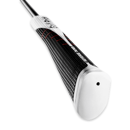 Golf Pride Reverse Taper pistol grip featuring a textured surface for optimal control and a modern tapered design.