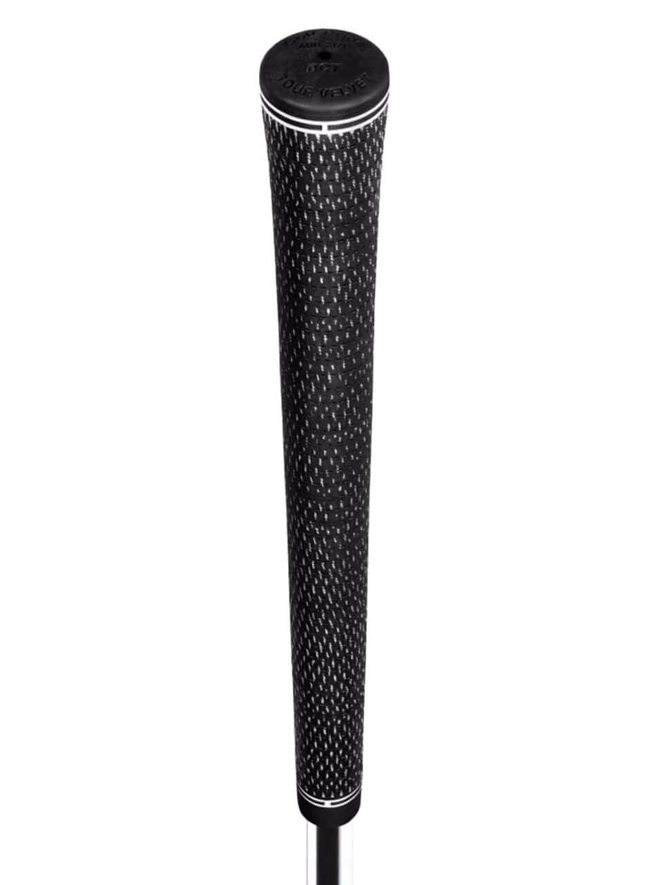 Golf Pride Tour Velvet Cord grip featuring brushed cotton technology for enhanced traction and all-weather performance.