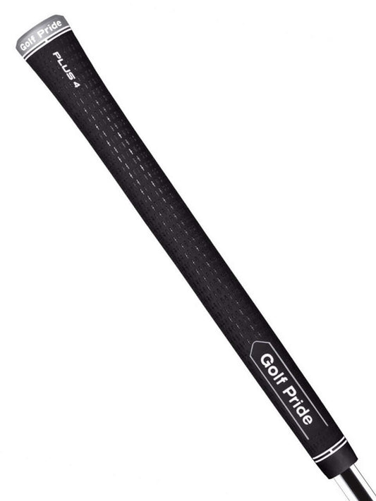 Golf Pride Tour Velvet Plus4 golf grip, featuring a larger lower hand and moisture-wicking technology for optimal power and feel.