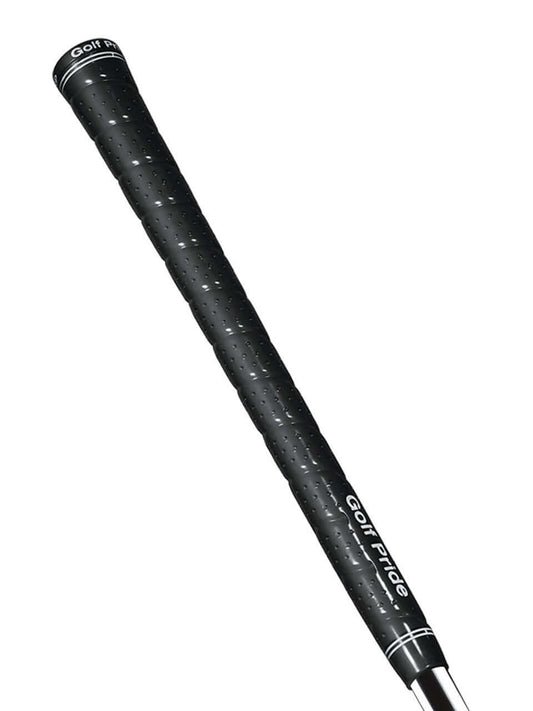 Golf Pride Tour Wrap 2G black golf grip showcasing enhanced tackiness and soft feel for improved performance.