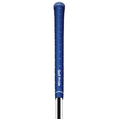 Golf Pride Tour Wrap 2G blue golf grip with enhanced tackiness and soft feel for better performance.