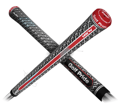 Golf Pride Z-GRIP ALIGN golf grips with raised ridge for consistent hand placement and all-weather control.