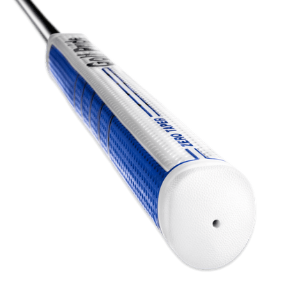 Golf Pride Zero Taper Putter Grip showcasing its straight, parallel design and soft, tacky texture for confident putts.