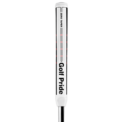 Golf Pride Zero Taper Putter Grip featuring a straight design for confident putting and enhanced club face awareness.