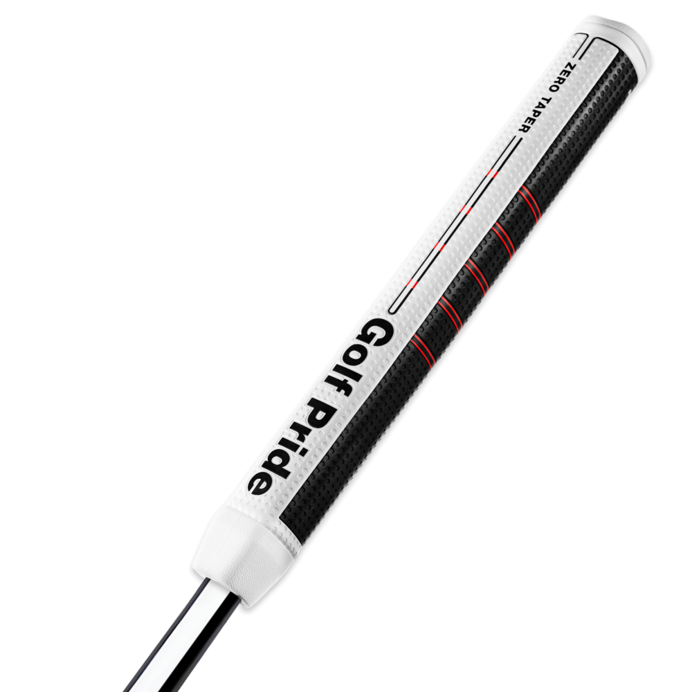 Golf Pride Zero Taper Putter Grip featuring a straight design for consistent feel and confident putts.