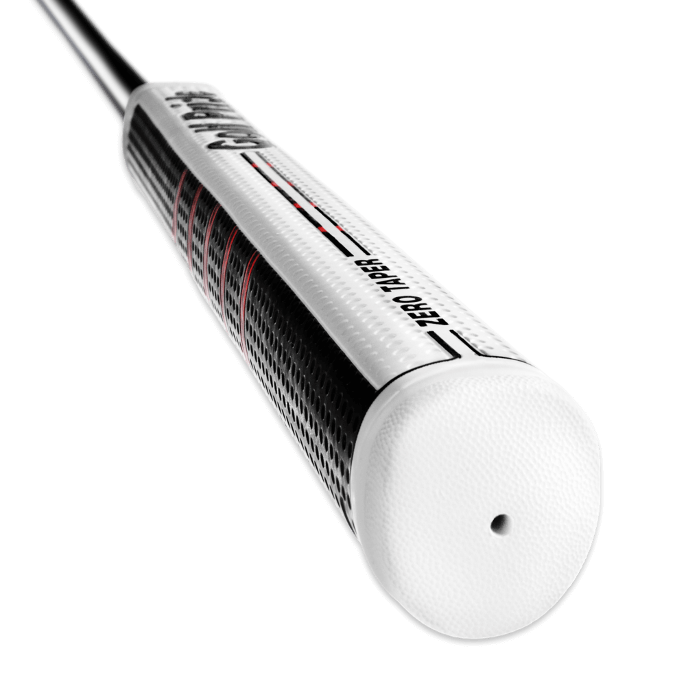 Close-up of the Golf Pride Zero Taper Putter Grip showcasing its design and texture.