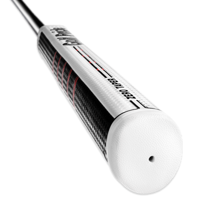 Close-up of the Golf Pride Zero Taper Putter Grip showcasing its design and texture.