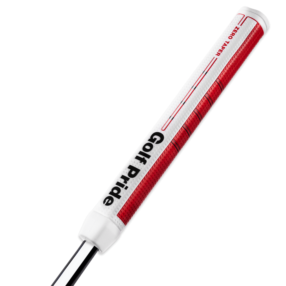Golf Pride Zero Taper Putter Grip featuring a modern design for consistent feel and confident putts.