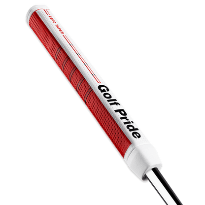 Golf Pride Zero Taper Putter Grip with soft tacky texture and flat paddle design for better feel and confidence.