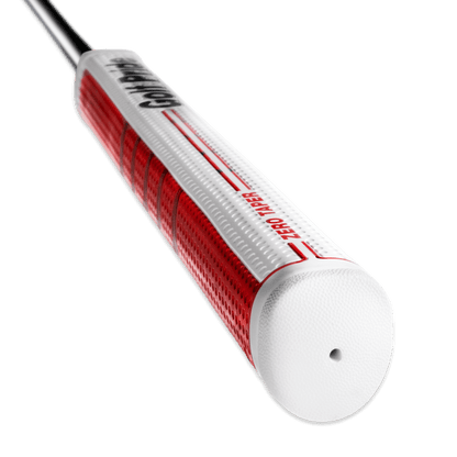 Golf Pride Zero Taper Putter Grip featuring a flat paddle design and soft, tacky texture for enhanced comfort and feel.
