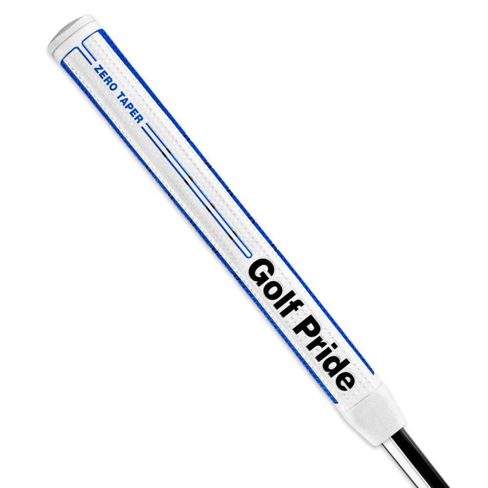Golf Pride Zero Taper Putter Grip featuring a straight, parallel design for consistent feel and confident putts.