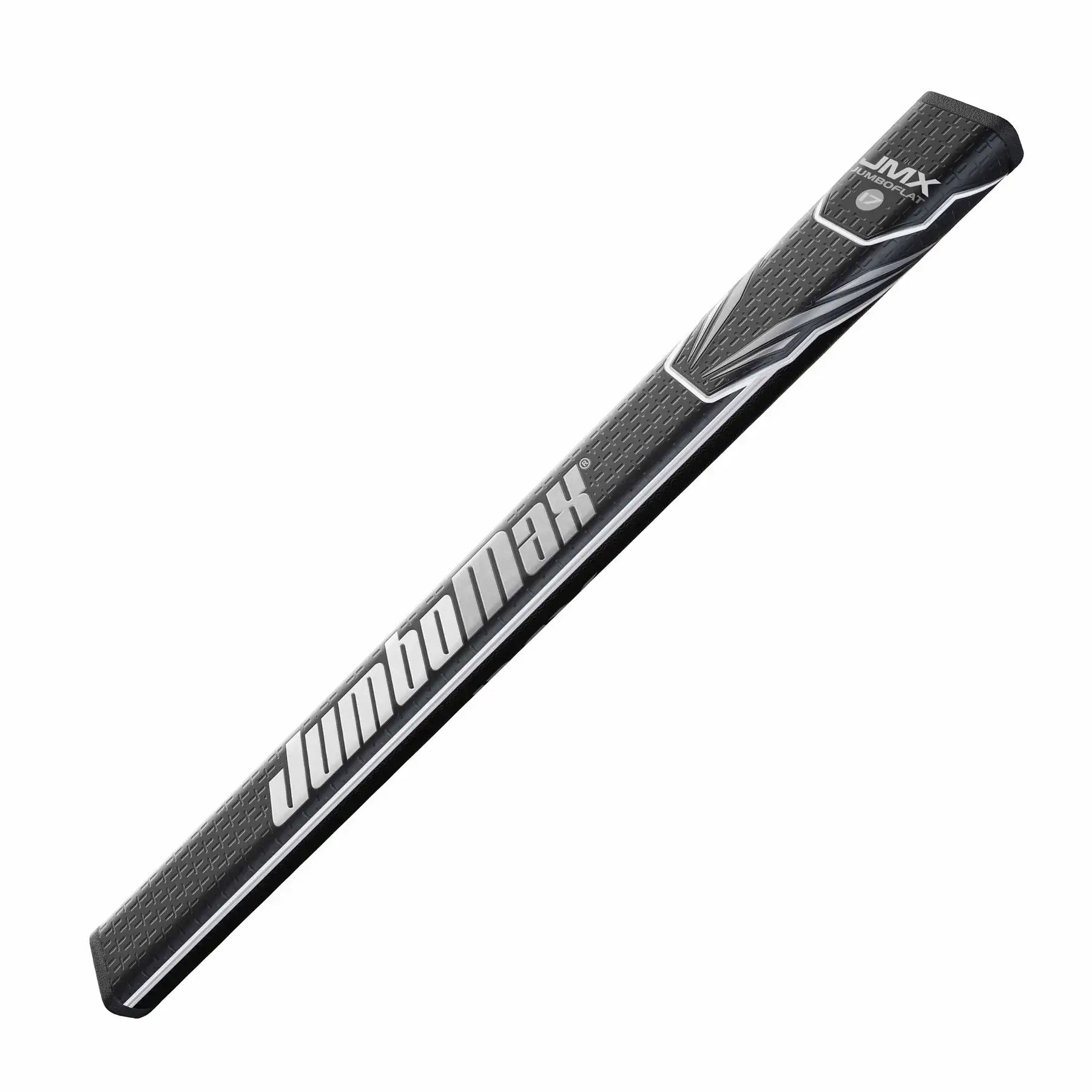 JumboMax JMX JumboFlat™ 17 Putter Grip showcasing its ergonomic design and textured surface for optimal grip.