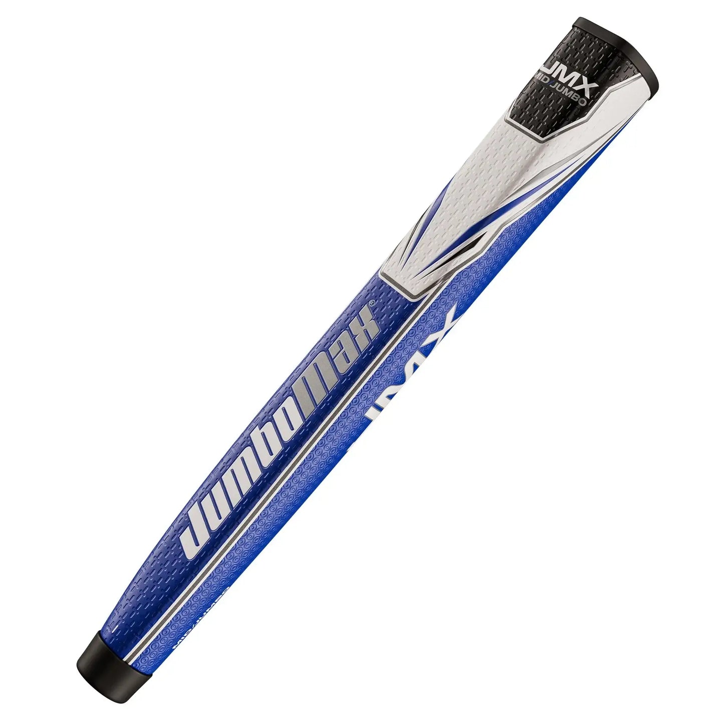 JumboMax Mid-Jumbo Putter Grip featuring a blue design with optimal grip and comfort for better performance.