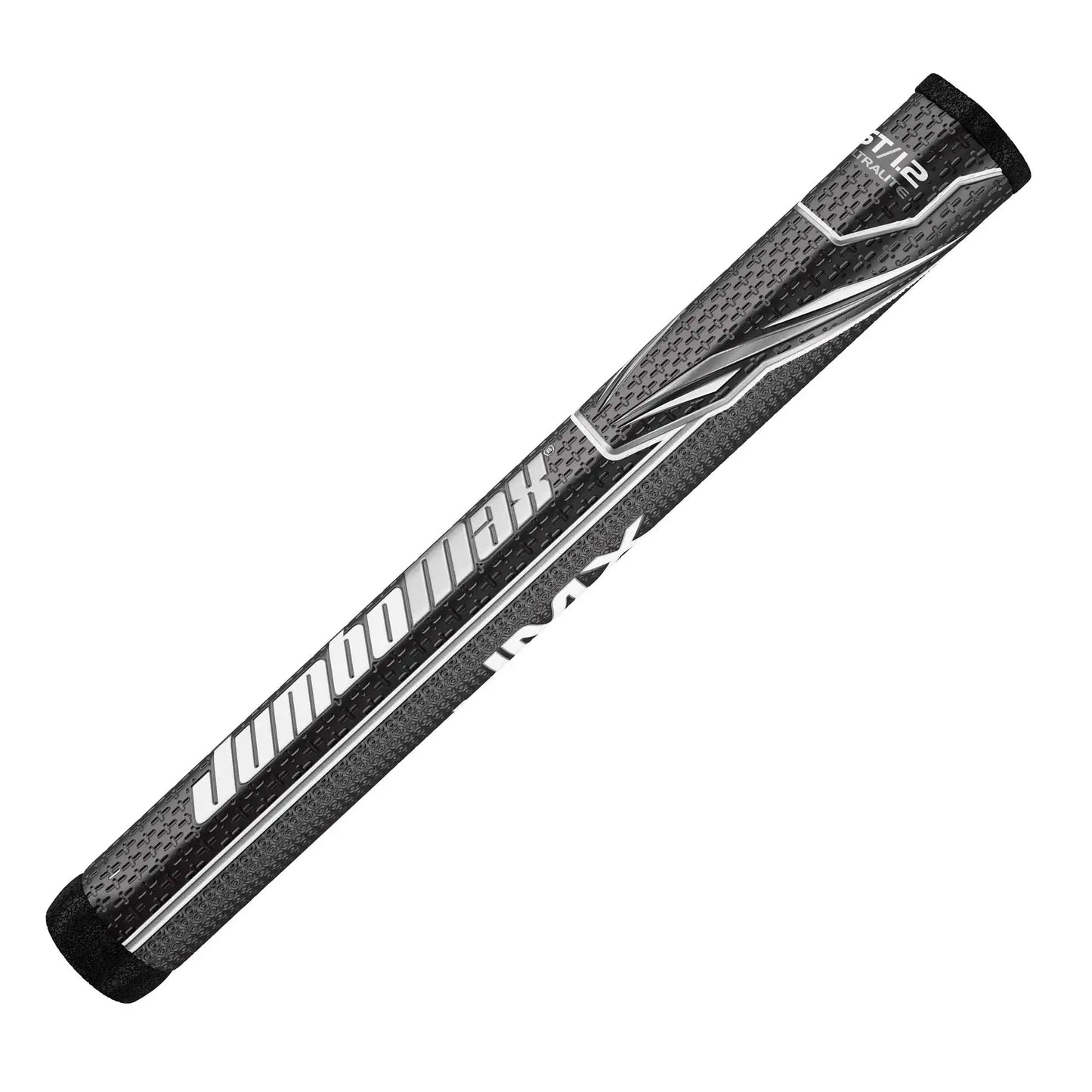 JumboMax ST/1.2™ Jumbo Putter Grip showcasing its non-tapered design and TargetTac™ texture for improved feel.