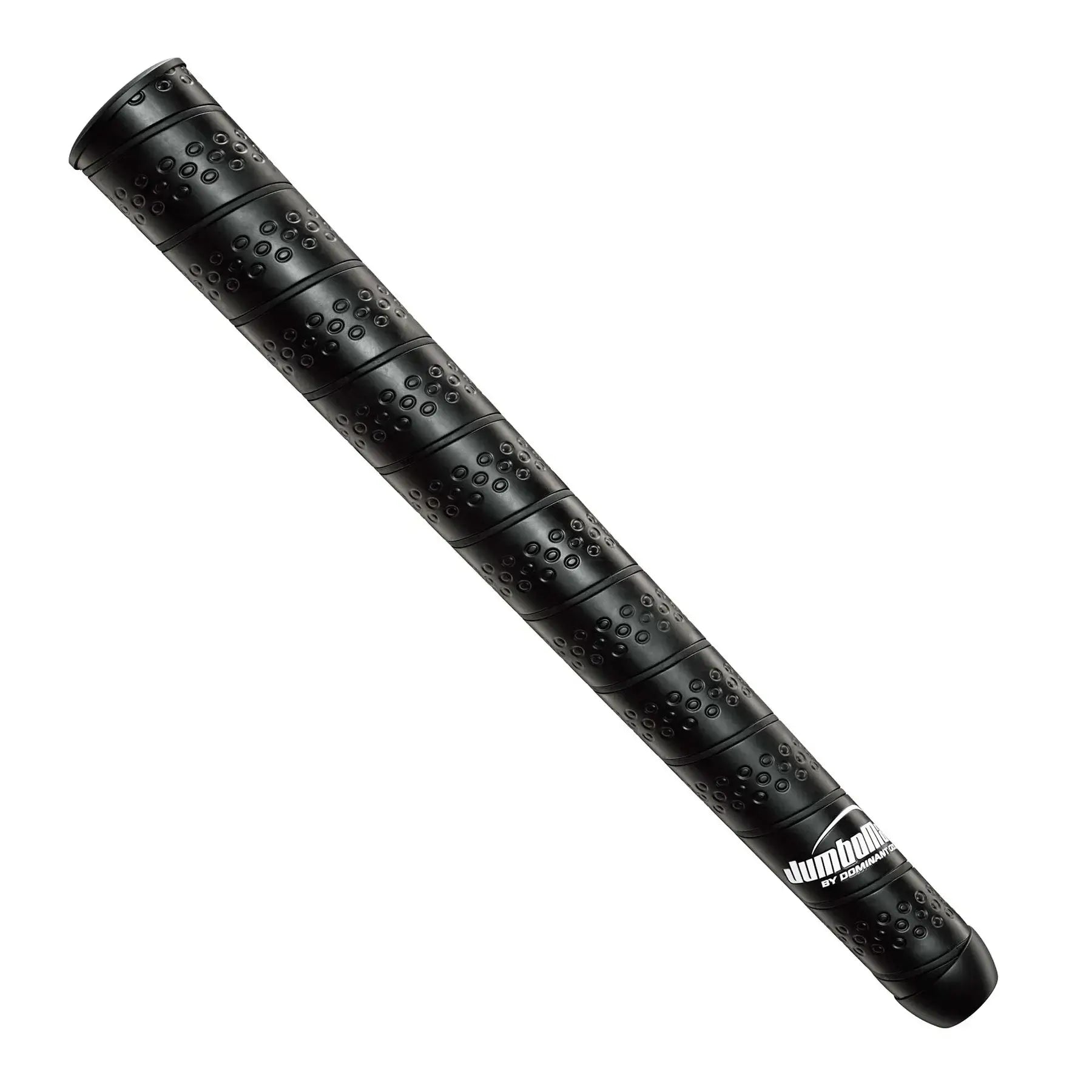 JumboMax Comfort Wrap black grip showcasing tacky texture and ergonomic design for enhanced performance.