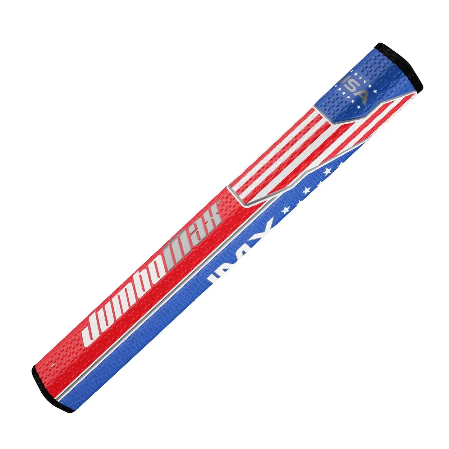 JumboMax ST/1.3™ Jumbo Putter Grip with American flag design, featuring a textured surface for better performance.