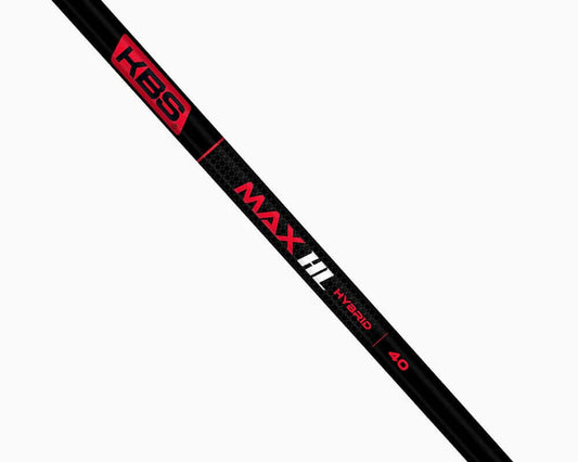 KBS MAX HL Hybrid Shaft designed for improved swing speed and performance in golf.