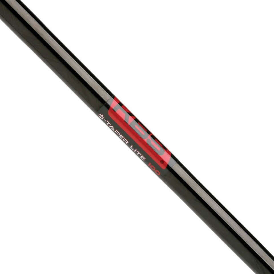 KBS $-Taper Lite Black PVD Iron Shaft .355 showcasing lightweight design for enhanced ball flight and performance.