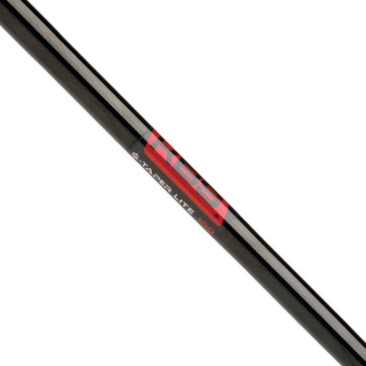 KBS $-Taper Lite Black PVD Iron Shaft .355 showcasing lightweight design for enhanced ball flight and performance.
