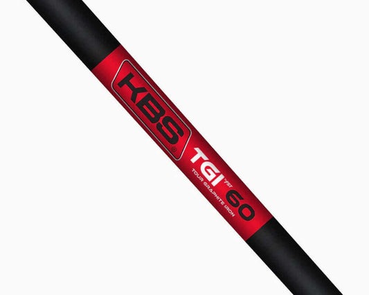 KBS TGI Tour Graphite Iron Shaft .370 Parallel featuring optimized weight and stiffness for steel-like performance.