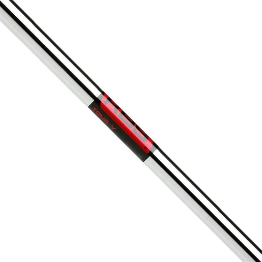KBS Tour V Iron Shaft .355 showcasing lightweight design and tight dispersion for improved performance.