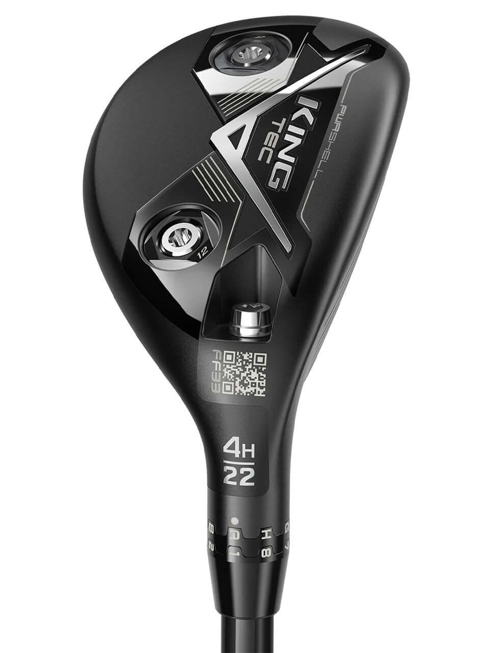 KING TEC Hybrid showcasing sleek design with adjustable features for precision and power in golf.