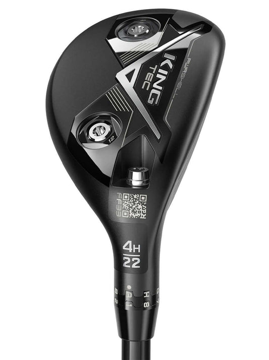KING TEC Hybrid showcasing sleek design with adjustable features for precision and power in golf.