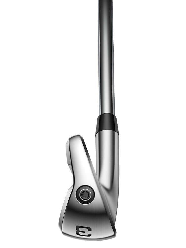 KING TEC Utility Irons showcasing a sleek, hollow club design for precision and distance.