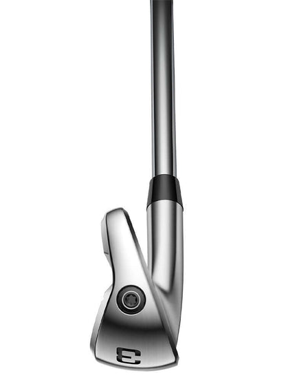 KING TEC Utility Irons showcasing a sleek, hollow club design for precision and distance.