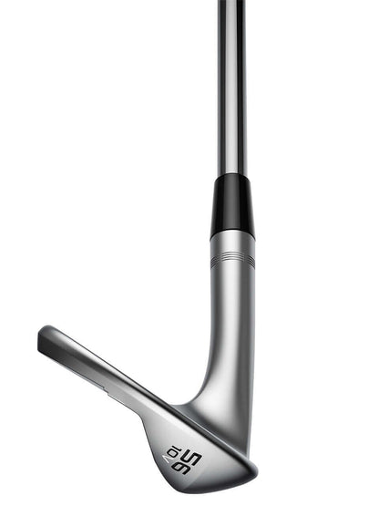 KING Wedge showcasing precision design and enhanced turf interaction, crafted from 8620 steel for optimal performance.