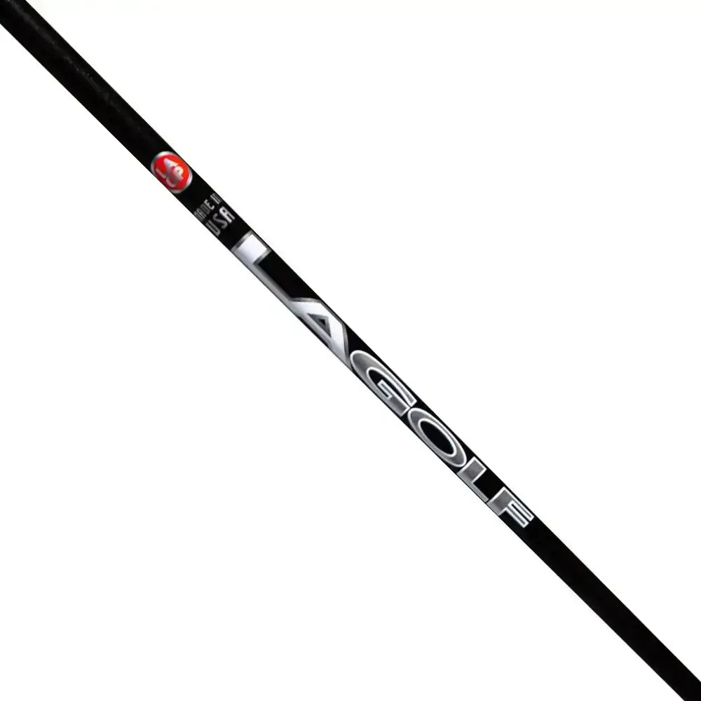 LA Golf A-Series wood shaft featuring high-performance design with logo, perfect for drivers and fairway woods.