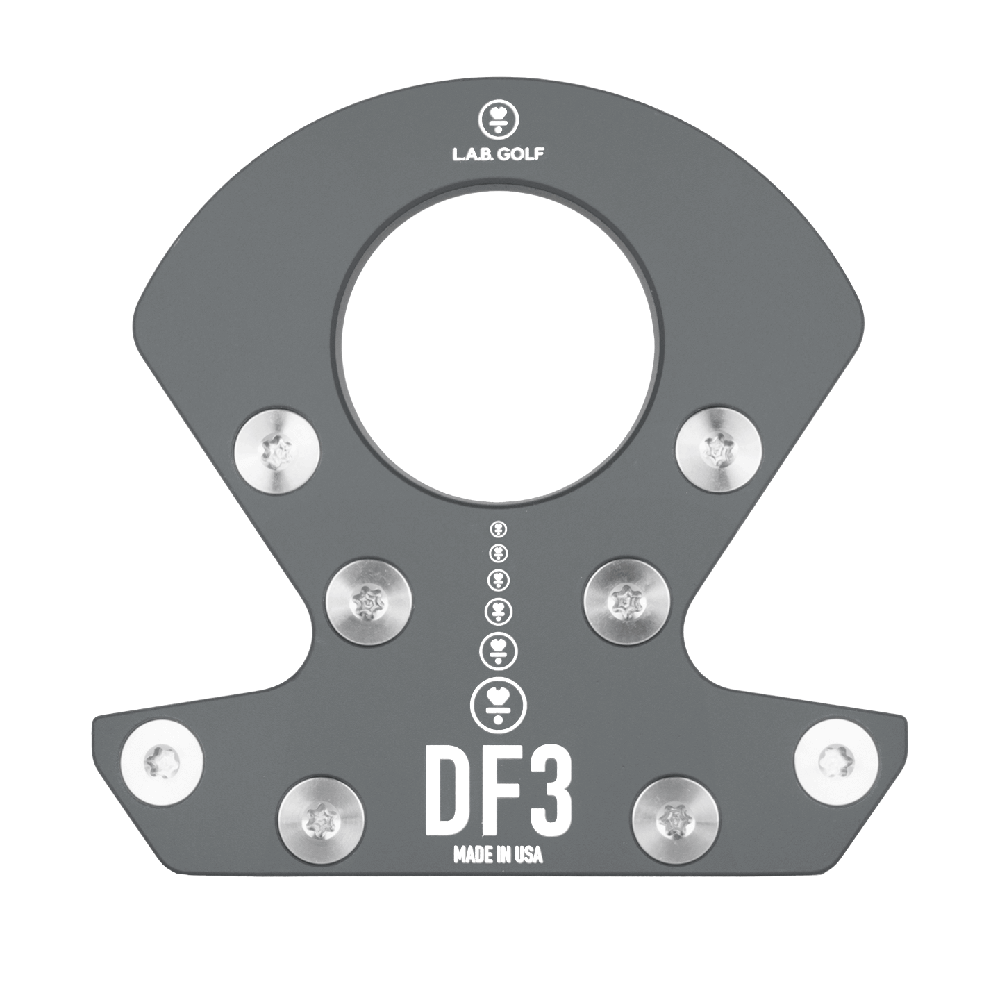 L.A.B. Golf DF3 Custom Putter head showcasing innovative design and premium craftsmanship.